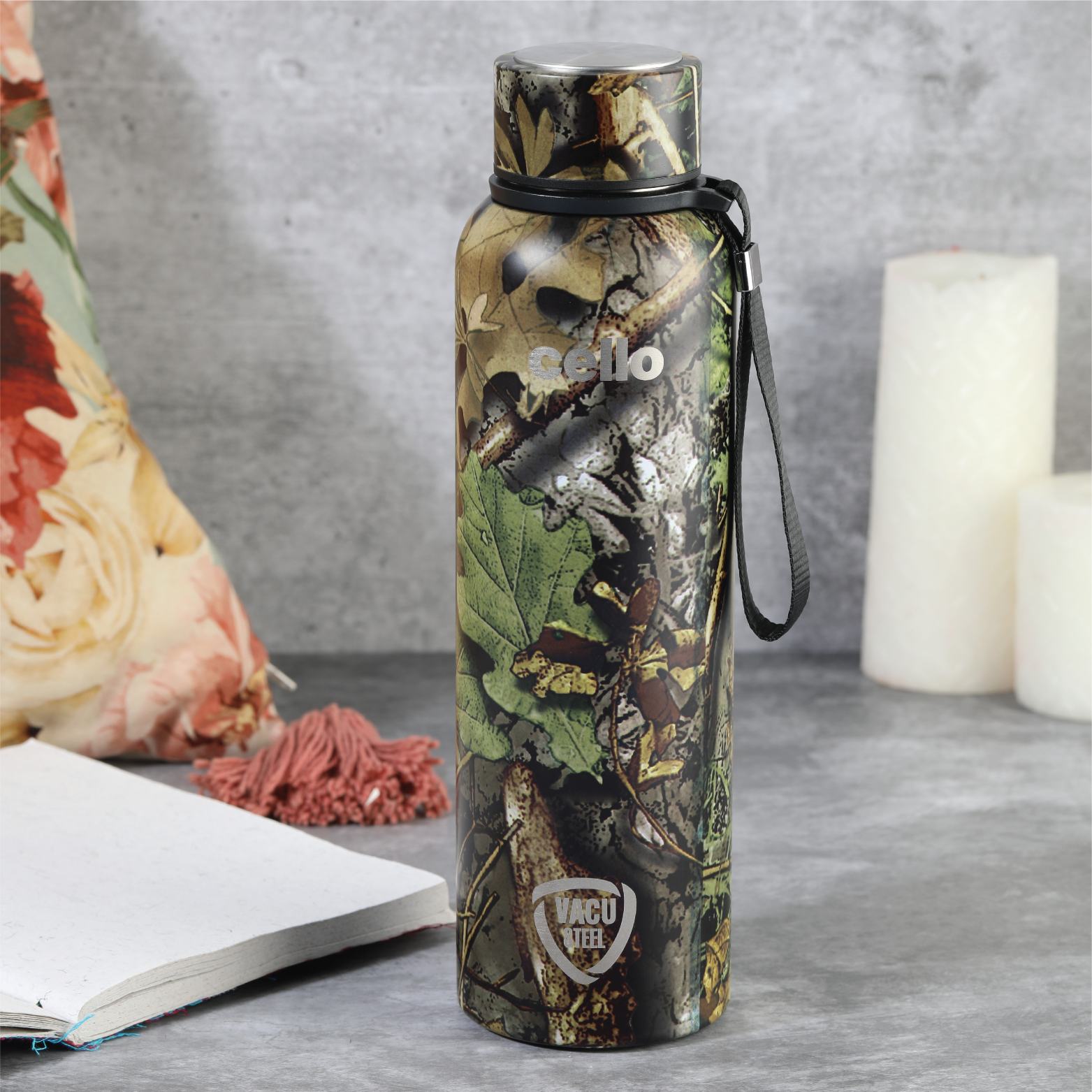 Cello Deezee Mate Flask, Vacusteel Water Bottle - view 5