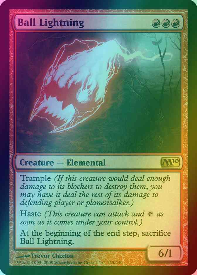 Lightning 125 magic – Ball Lightning [125] [Magic 2010] [Foil]