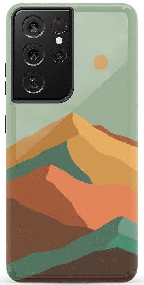 Casetry Endless Peaks | Colorblock Mountain Samsung Case - view 31