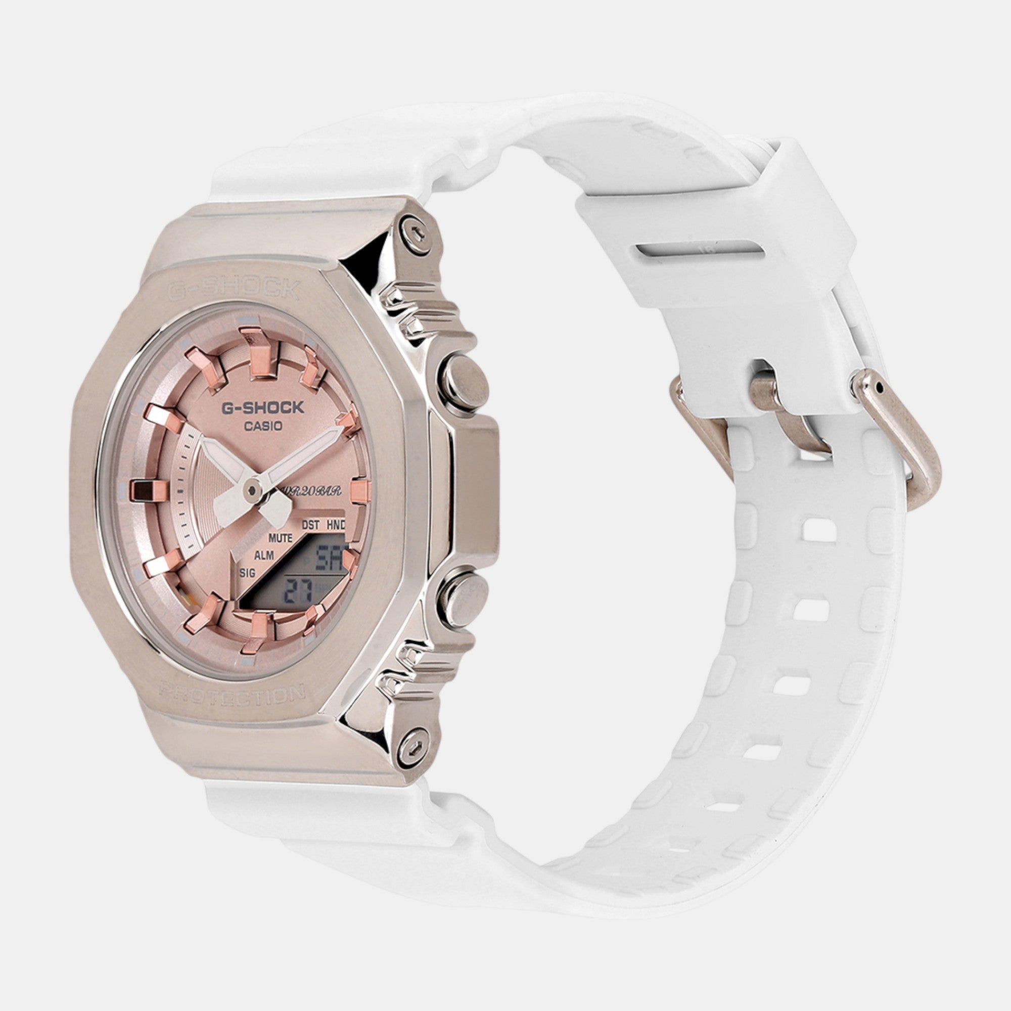 Casio G-Shock Women Quartz Rose Gold Dial Analog-Digital Resin Watch G1490 - view 2