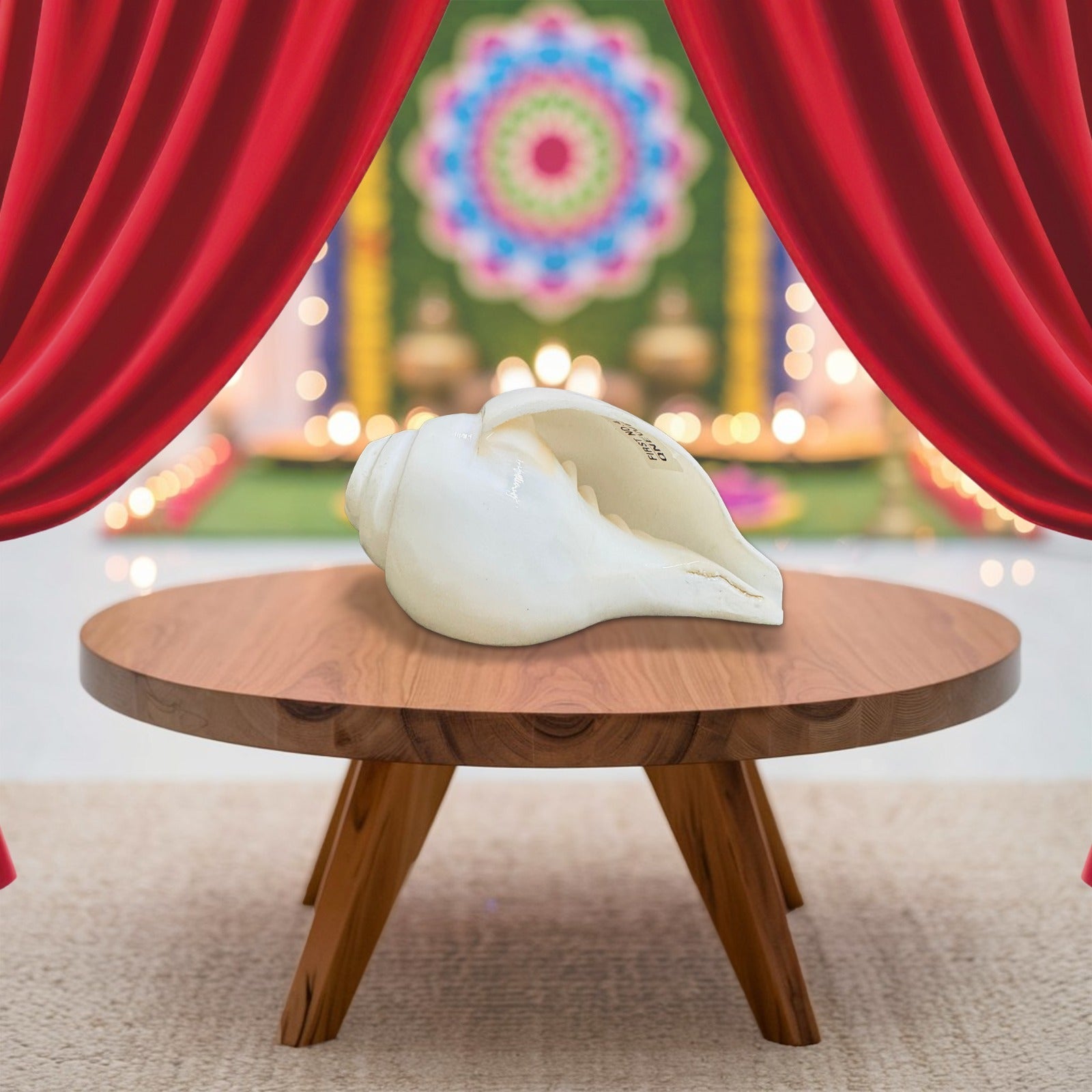 Gemsmantra Shankh - The Devine Baynavarti or Vaamvarti Shankh - Variant 1 - view 5