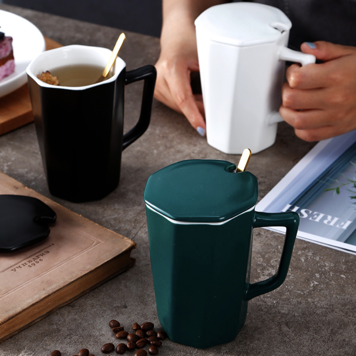Nestasia Mug and Spoon Set - view 2