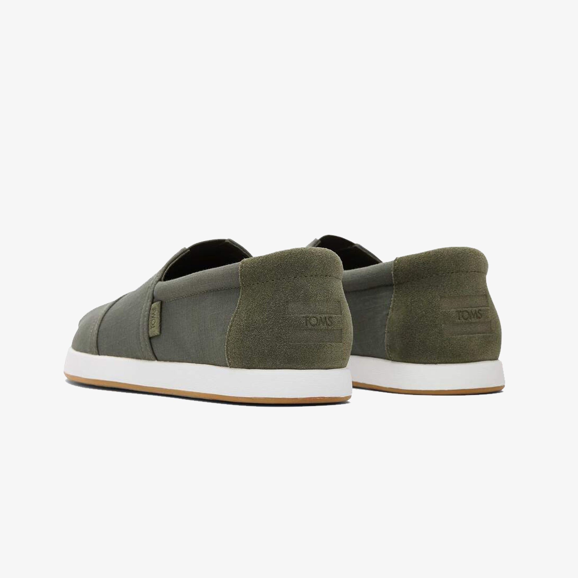 Toms | ALP FWD WIDE WIDTH SUEDE CASUAL { GREEN - view 3