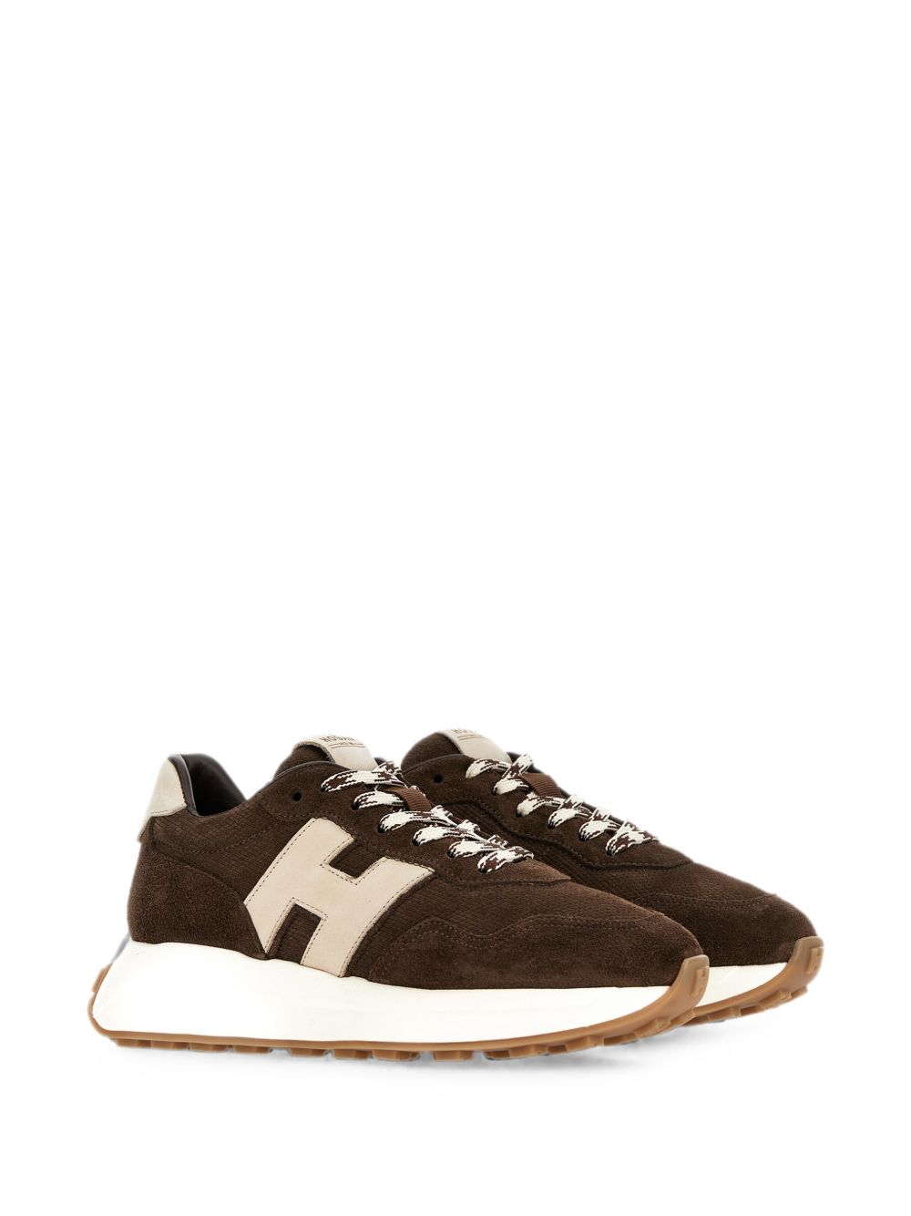HOGAN Sneakers BROWN – Cal Leather 100% - view 3
