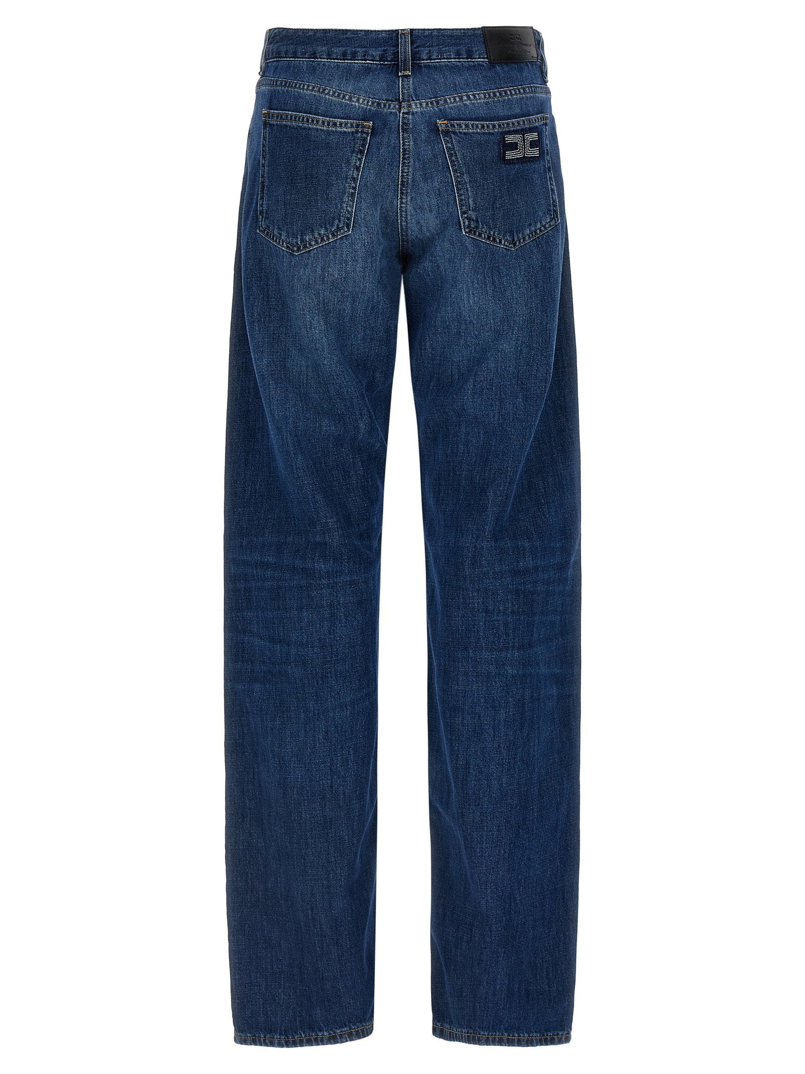 Elisabetta Franchi Palazzo Jeans – 100% cotton - view 2