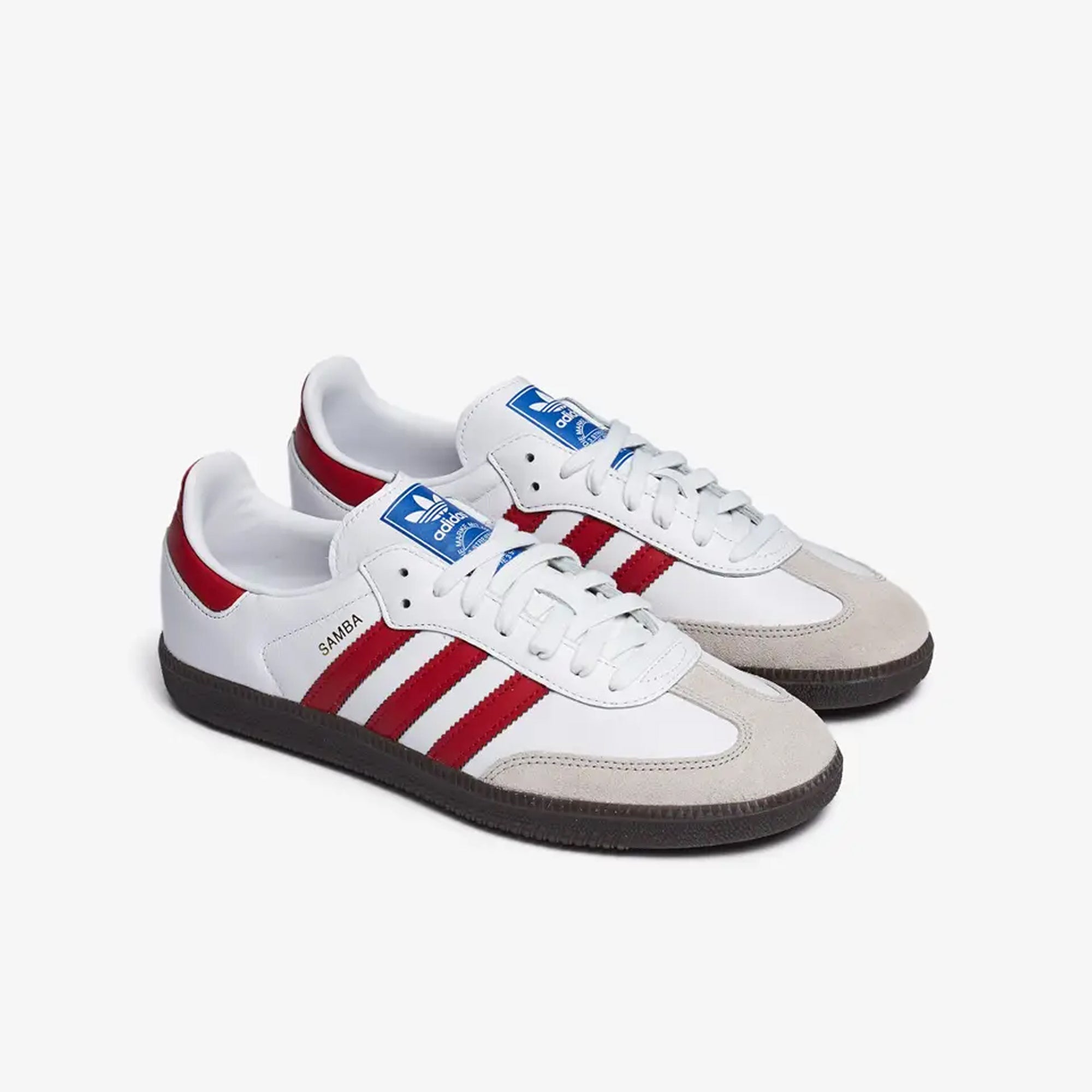 Samba og cloud – Adidas Originals | SAMBA OG { CLOUD WHITE/BETTER SCARLET/SUPPLIER COLOUR