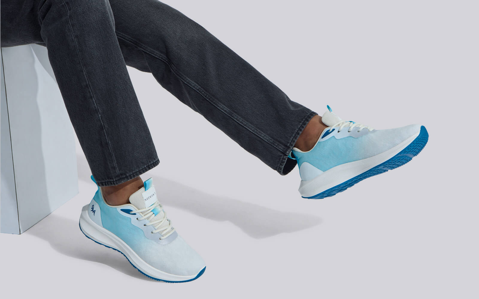 Neeman's The Spiffs : White - Aqua - view 7