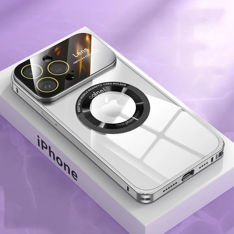 Million Cases iPhone 14 Series Deluxe Metallic Frame Case
