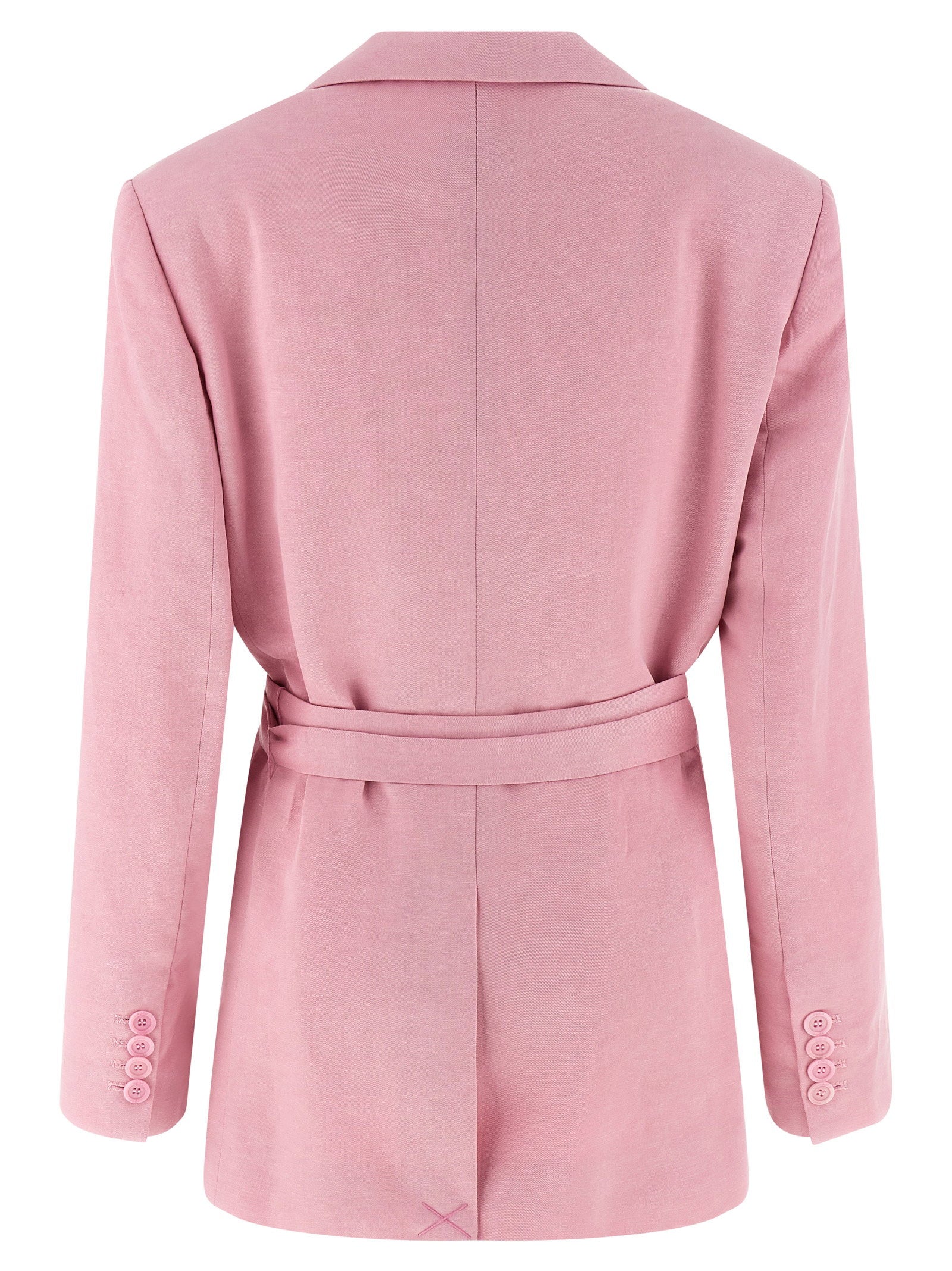 Nude Belt Blazer – 57% linen, 43% tencel - view 2
