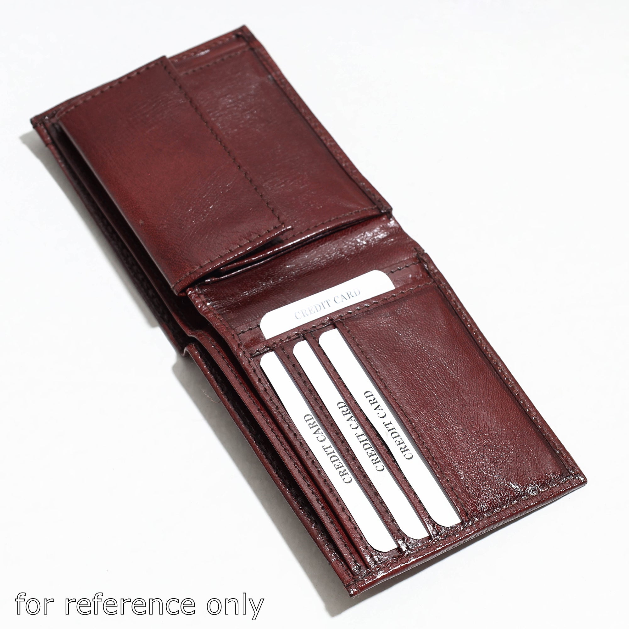 SASHA Black - Handcrafted Canvas Cotton & Leather Wallet - view 2