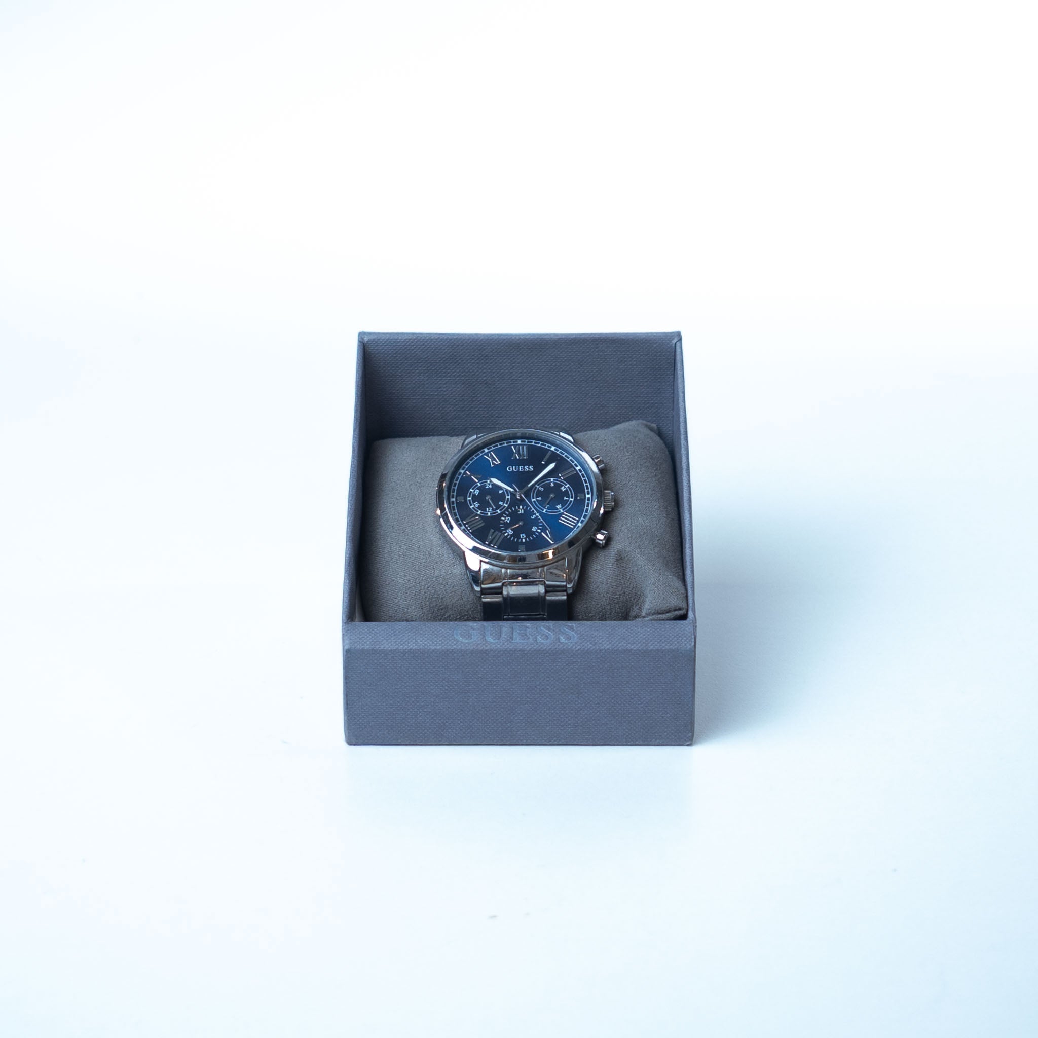 Guess Hendrix Blue Dial Analog Watch – Multi