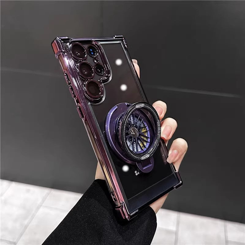 Million Cases Galaxy S25 Series Electroplated Rotating Gyro Magnetic Case - view 2