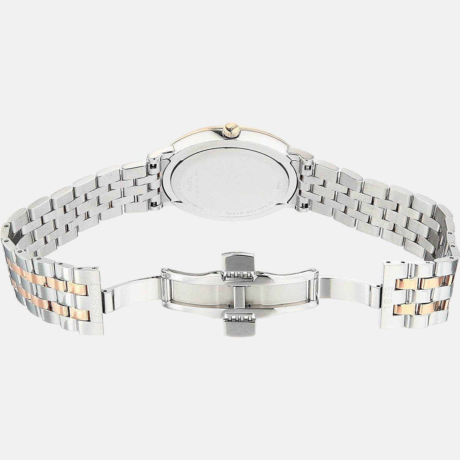 Tissot Carson Men Quartz Silver Dial Analog Stainless Steel Watch T1224102203300 - view 2