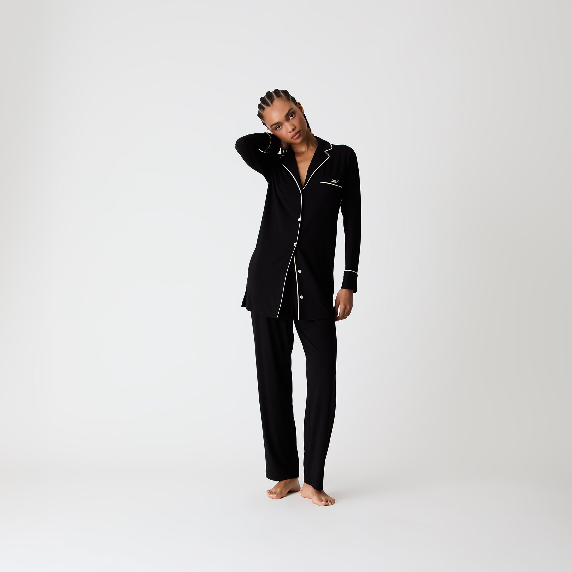 Kith Women Eliya Modal Lounge Pant - Black - view 2