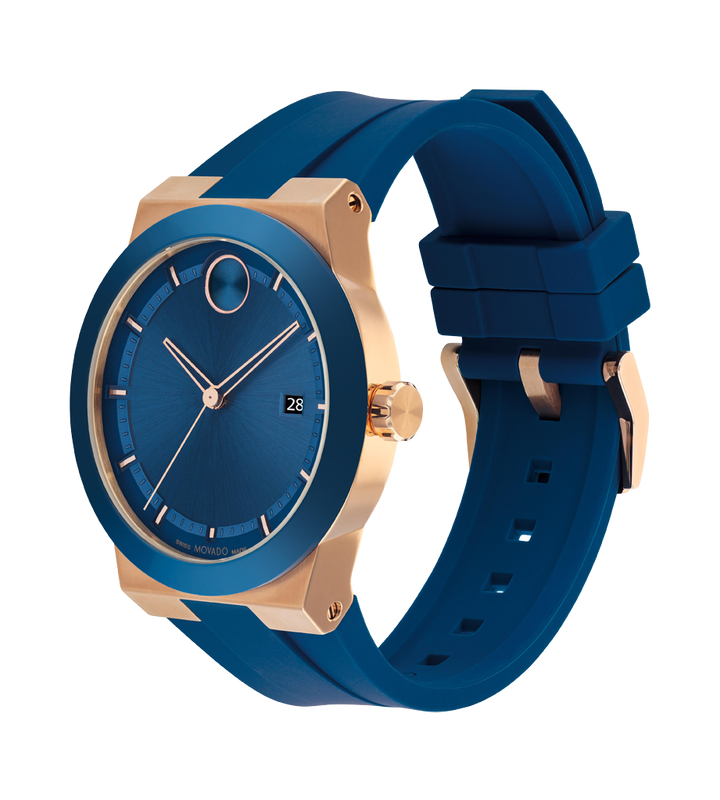 Movado Bold Fusion Blue Dial Men 42.3MM - view 2