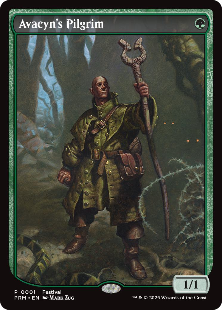 Pilgrim 1 textless – Avacyn's Pilgrim [1] [Textless] [MagicFest 2025] [Non-Foil]