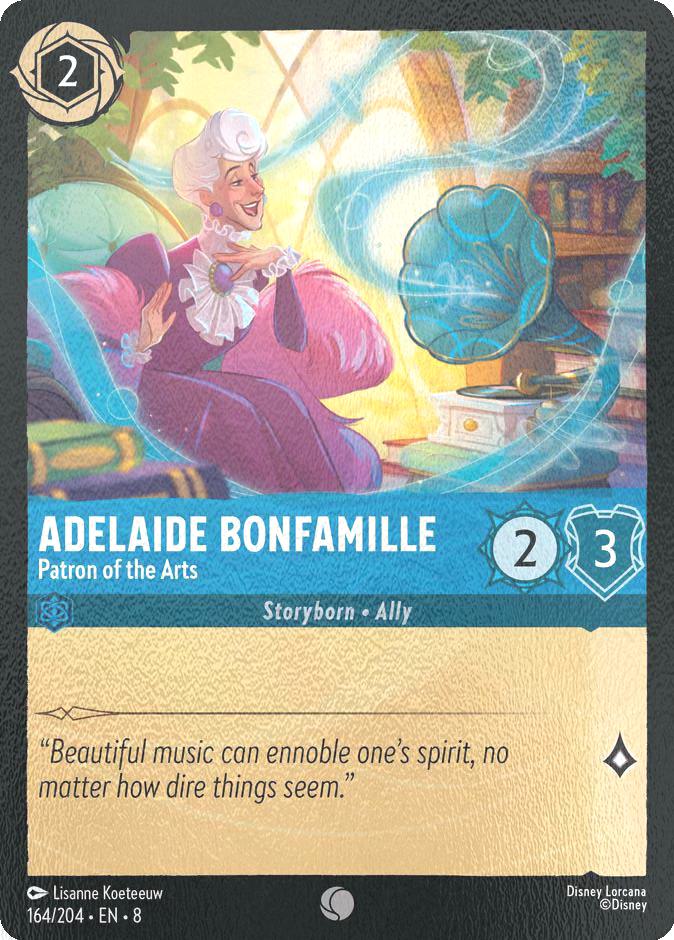 Lorcana Adelaide Bonfamille - Patron of the Arts - 164/204 [Reign of Jafar] [Cold Foil]