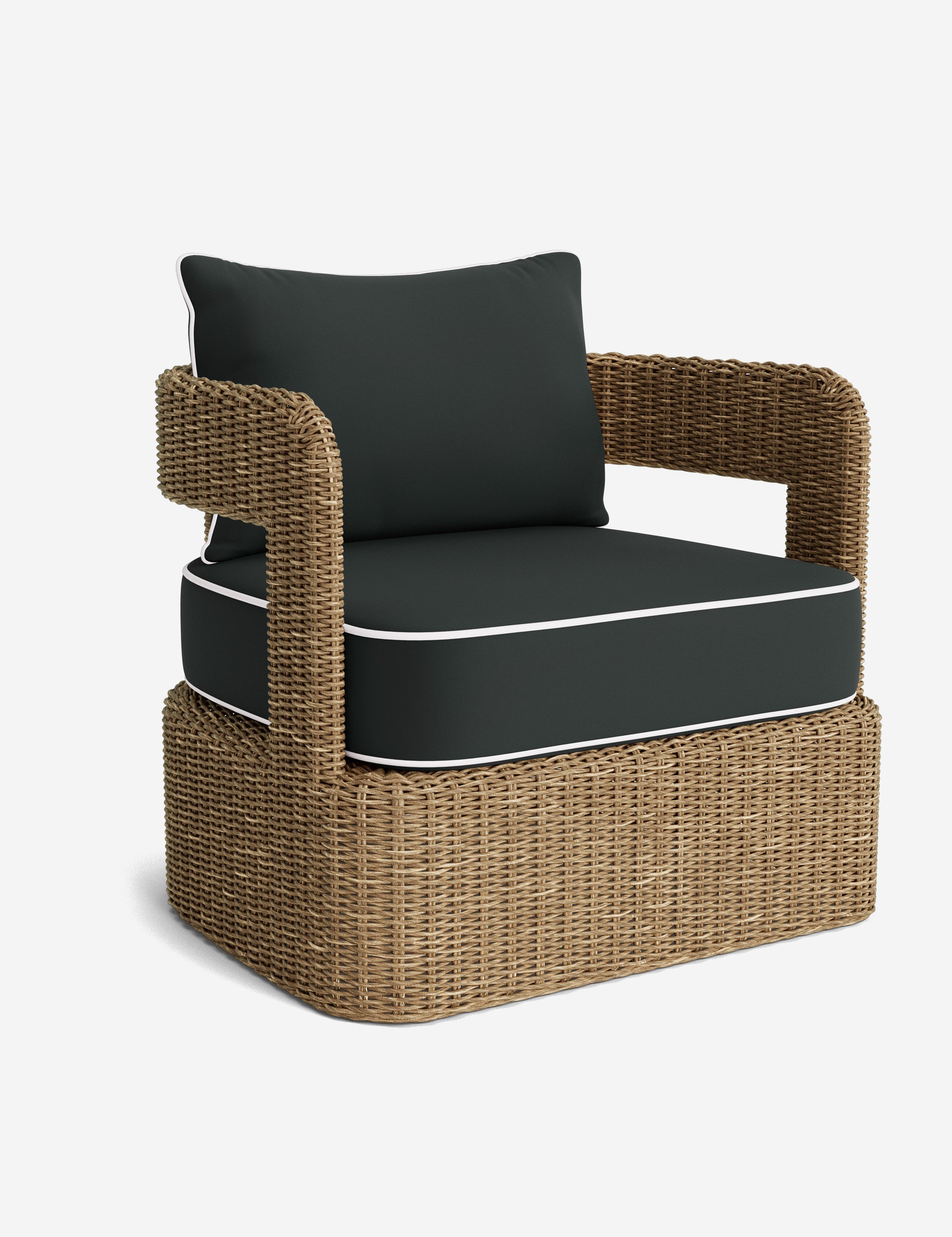 Lulu and Georgia Hadler Outdoor Swivel Lounge Chair - view 57