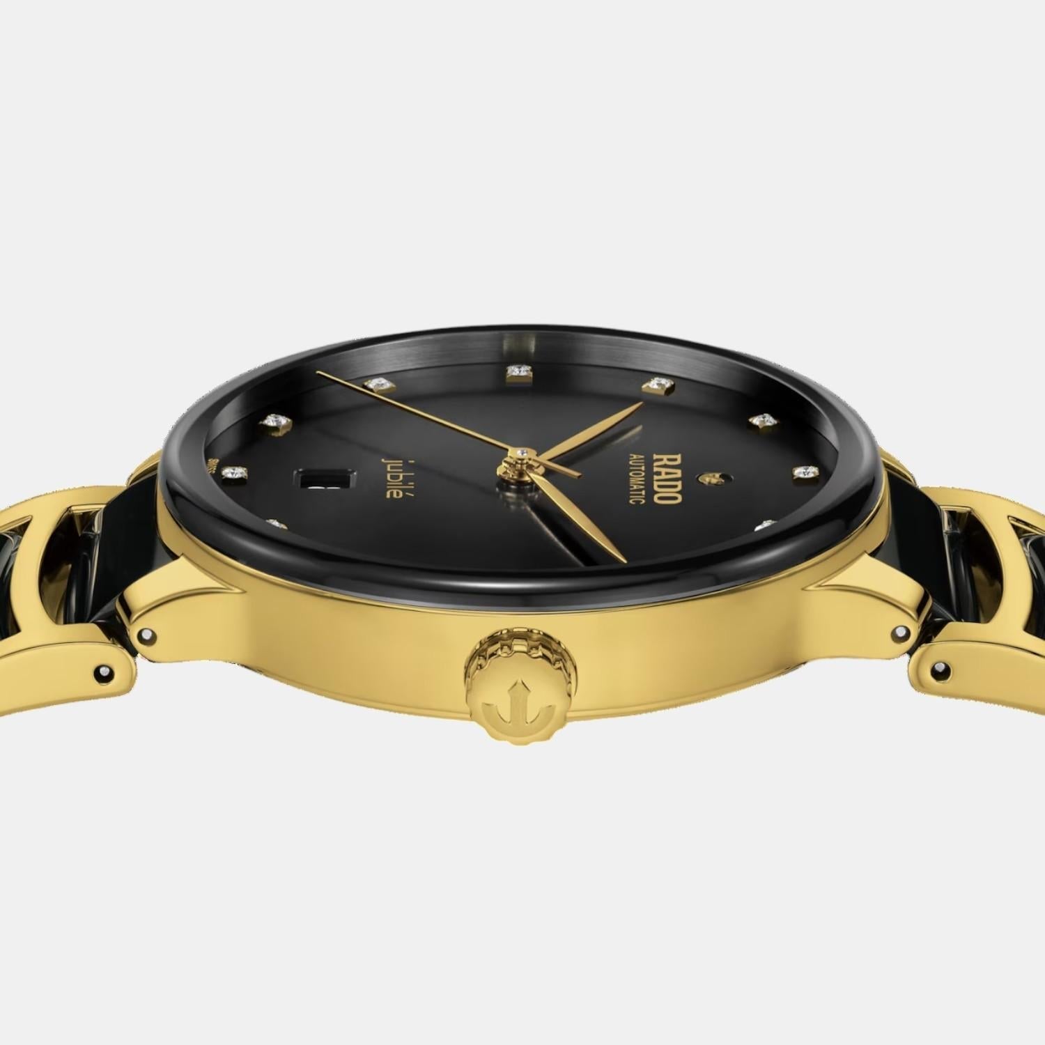 Rado Centrix Unisex Automatic Black Dial Analog Ceramic Watch R30008742 - view 3