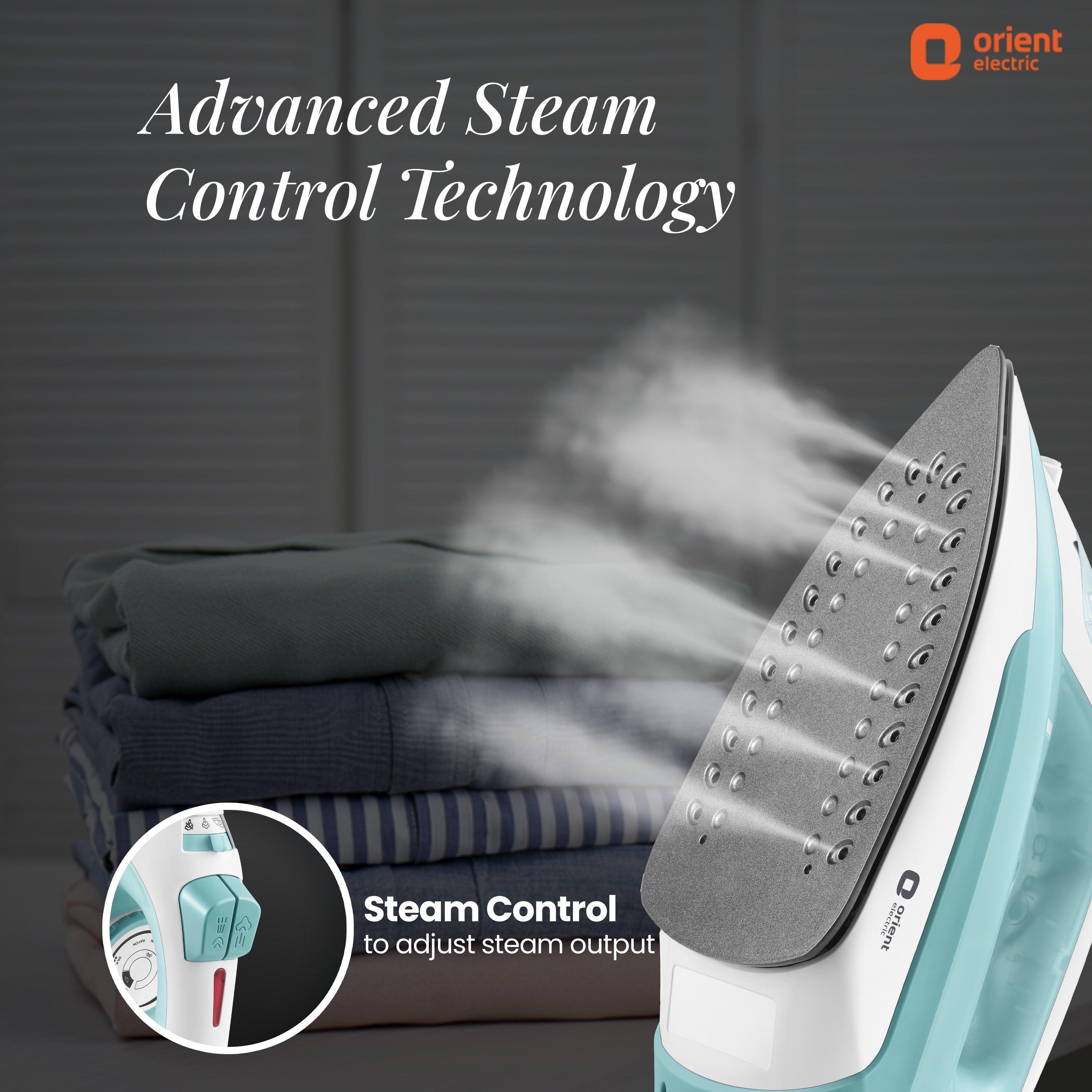 orientelectric Fabrifeel Non Stick Steam Iron for Clothes - view 17