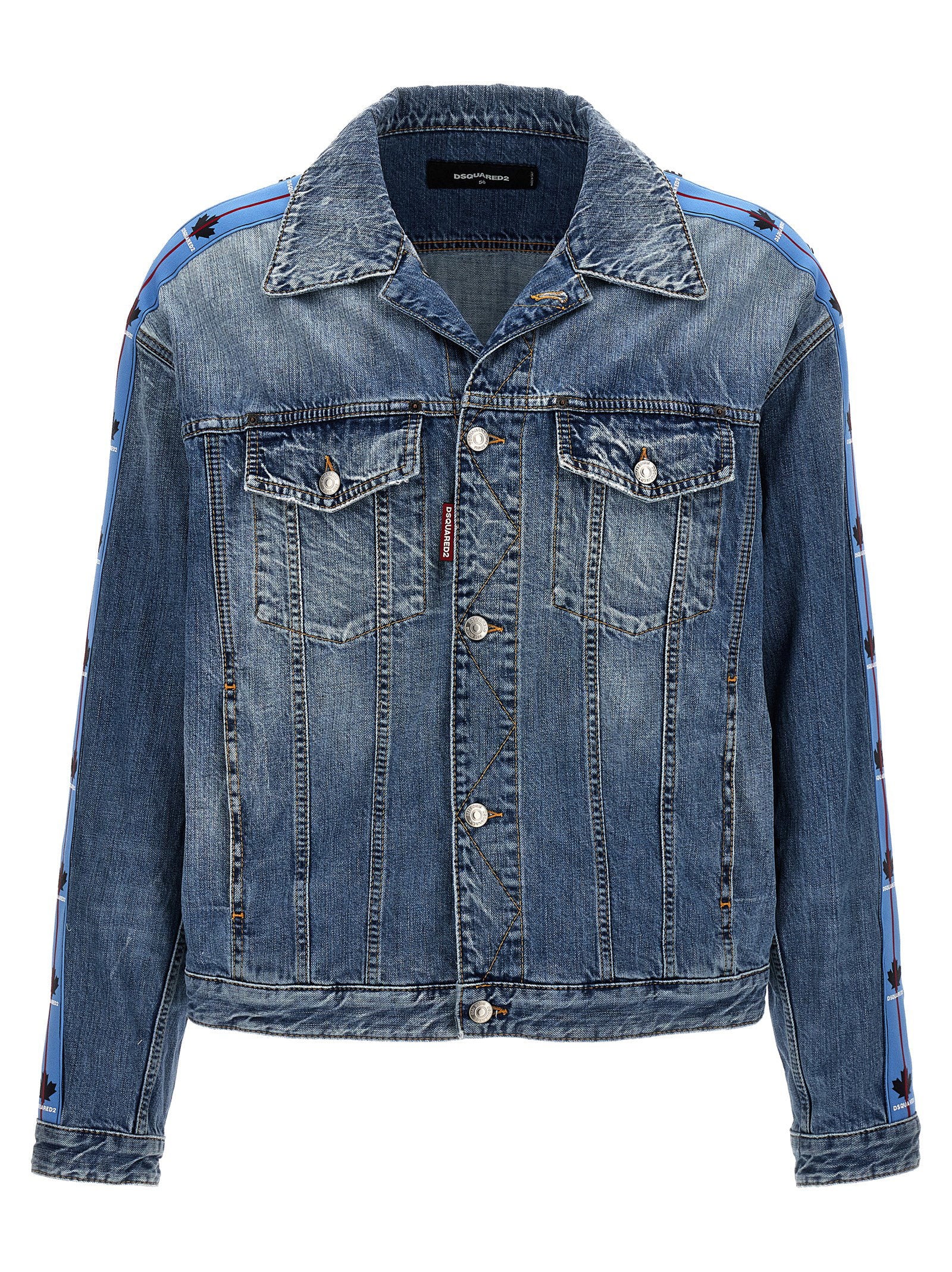 Dsquared2 Dan Denim Jacket – 100% cotton