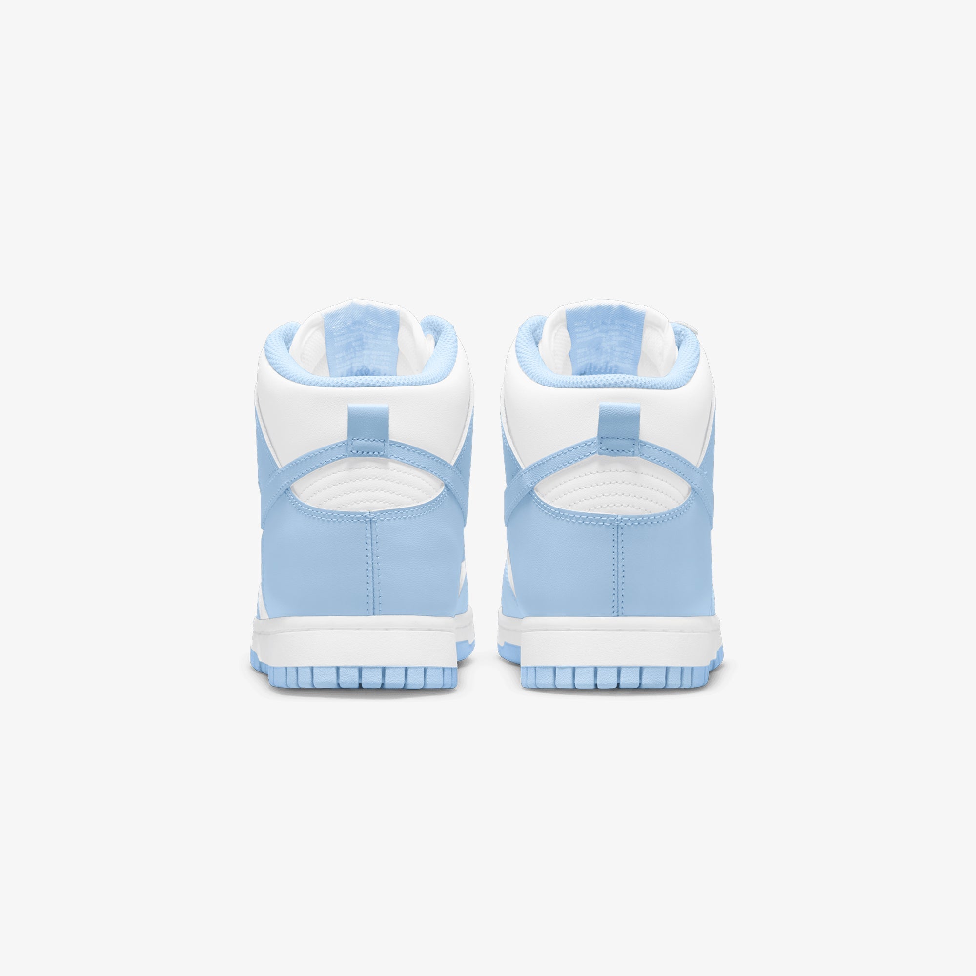 Nike | DUNK HIGH { WHITE/ALUMINUM - view 2