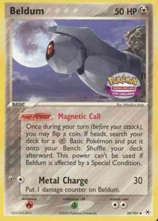 Promo gym challenge – Pokémon Beldum - 29/101 - Promo [Gym Challenge 2004] [EX5MSP-29] [Non-Holo]