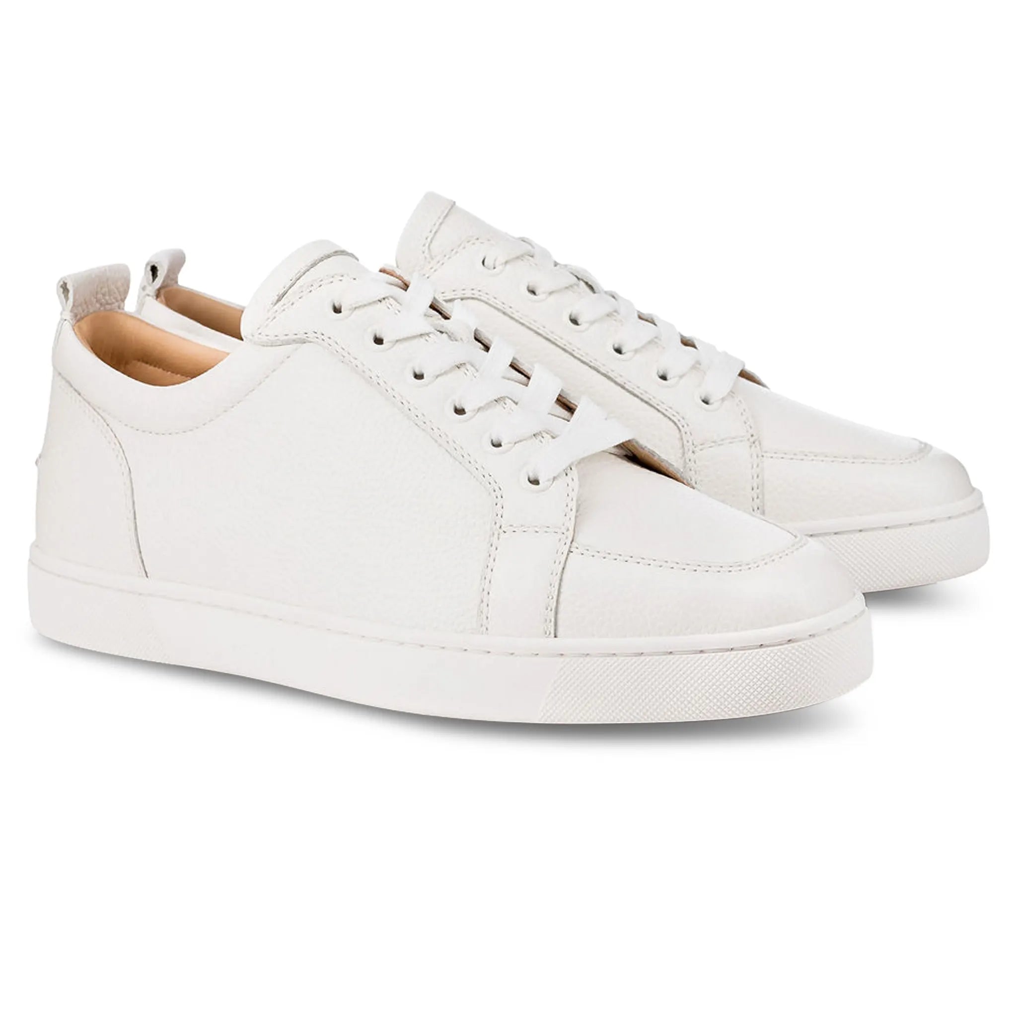 Christian Louboutin Rantulow Flat White Grain - view 2