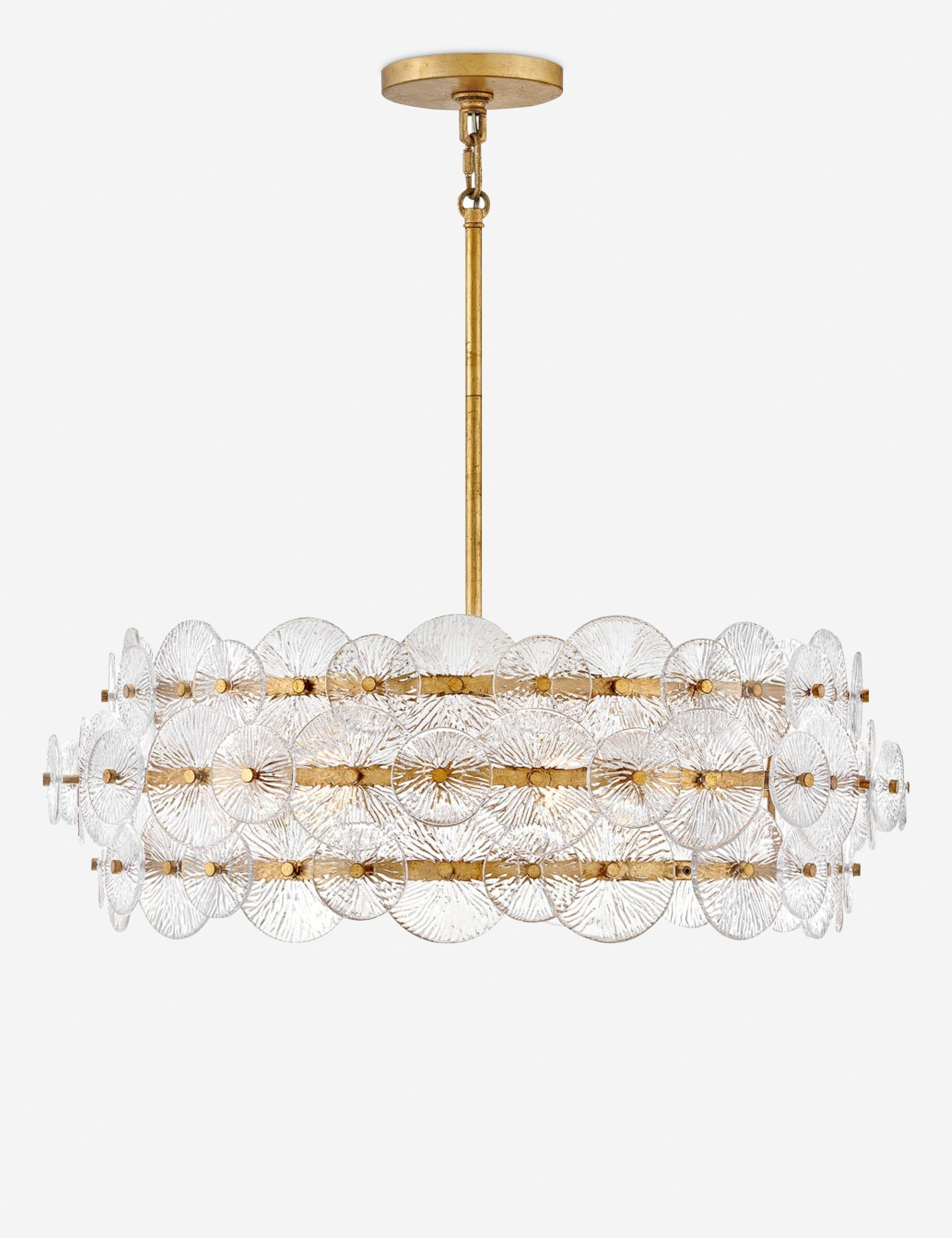 Lulu and Georgia Barcelona Drum Chandelier – Brass - view 2