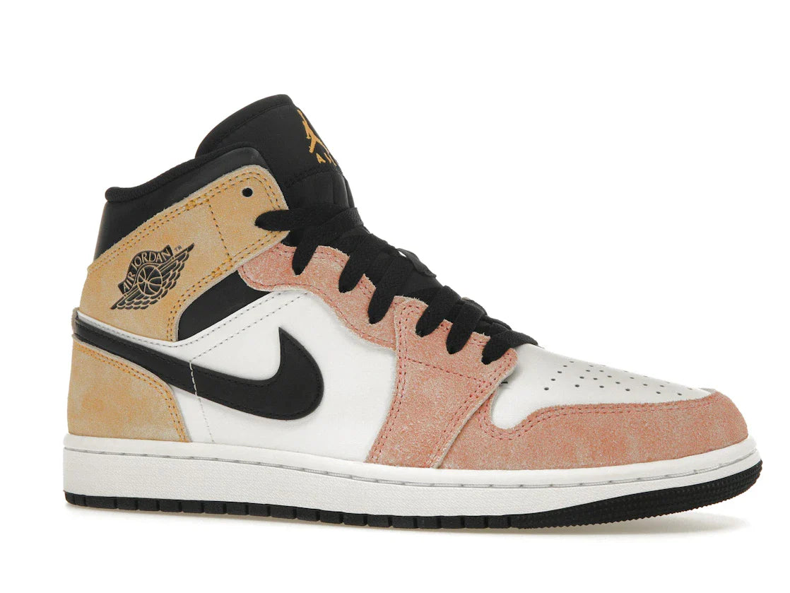 Nike Air Jordan 1 Mid 'Flight Club' – Orange - view 2
