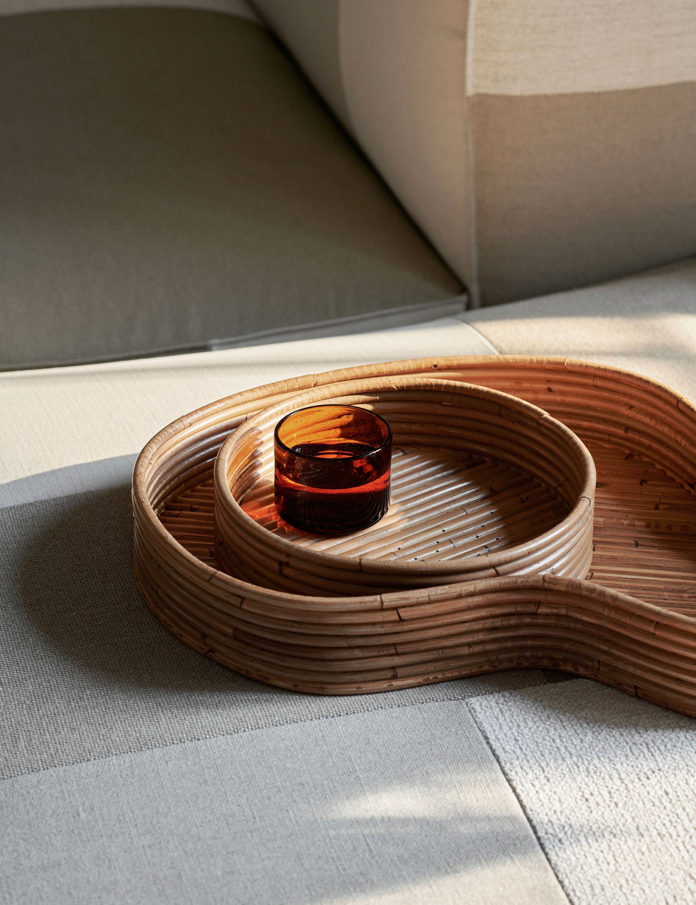 Lulu and Georgia Isola Trays (Set of 2) by Ferm Living - view 2