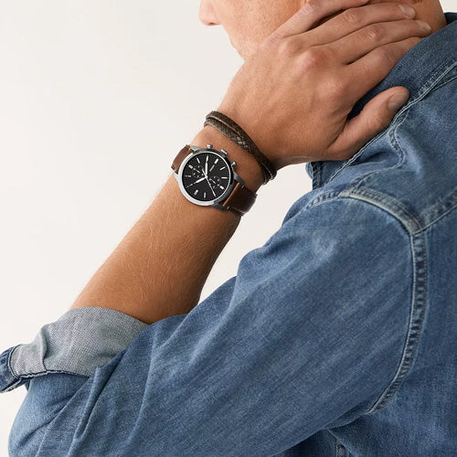 Fossil Townsman Black Dial Men 44mm FS5967SET - view 2