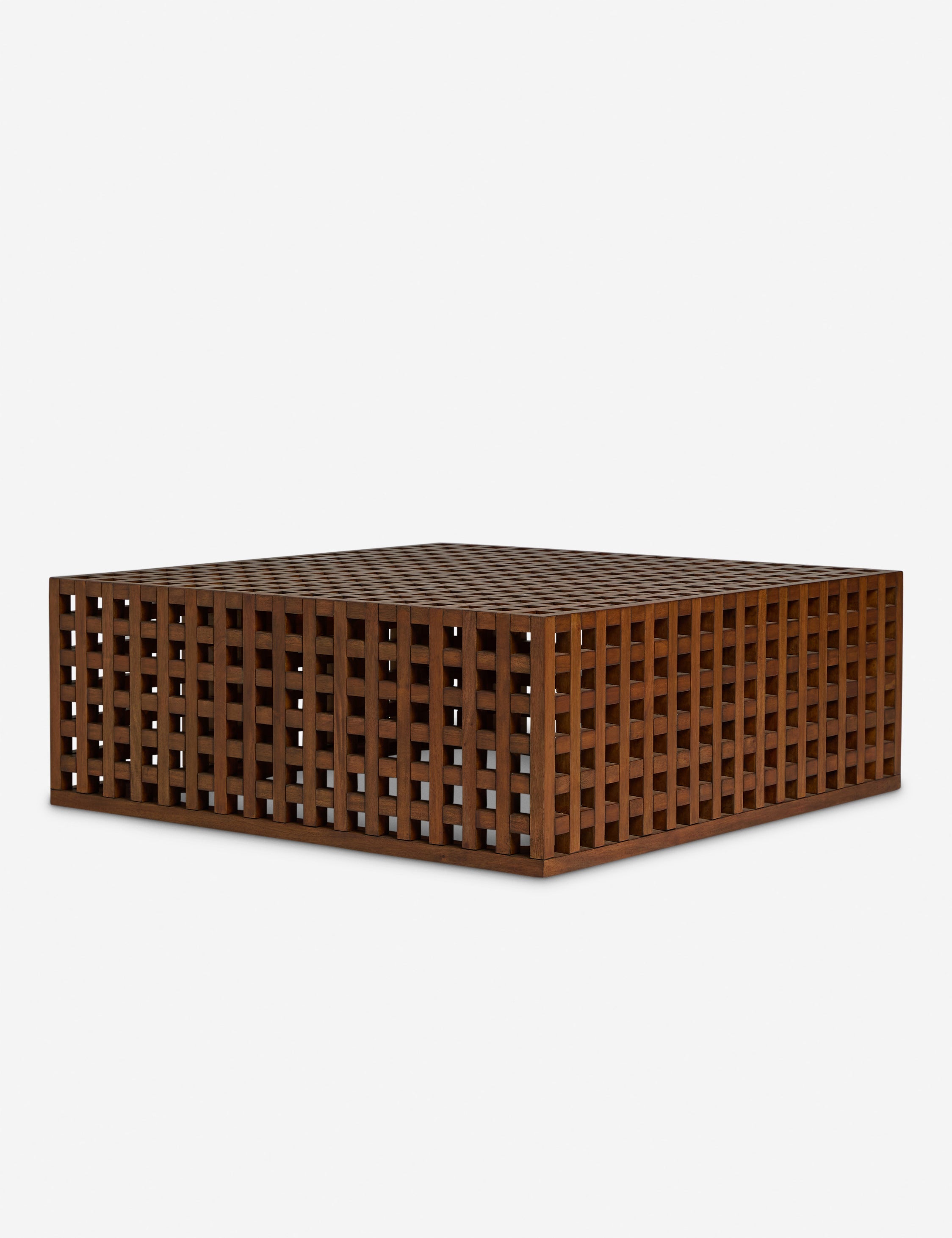 Lulu and Georgia Hila Square Coffee Table by Sarah Sherman Samuel - view 3