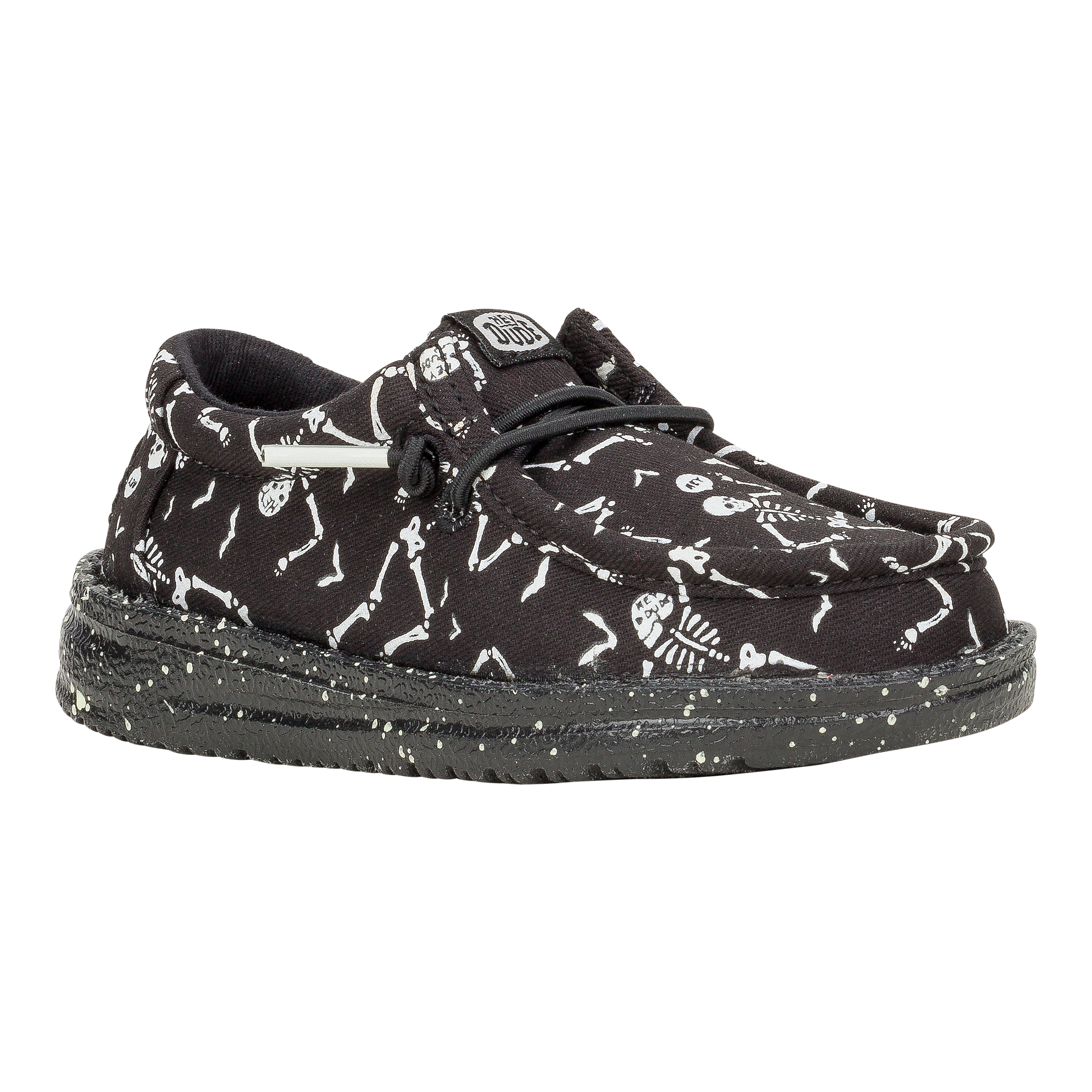 HEYDUDE shoes Wally Toddler Skeletons - Skeletons Black - view 7