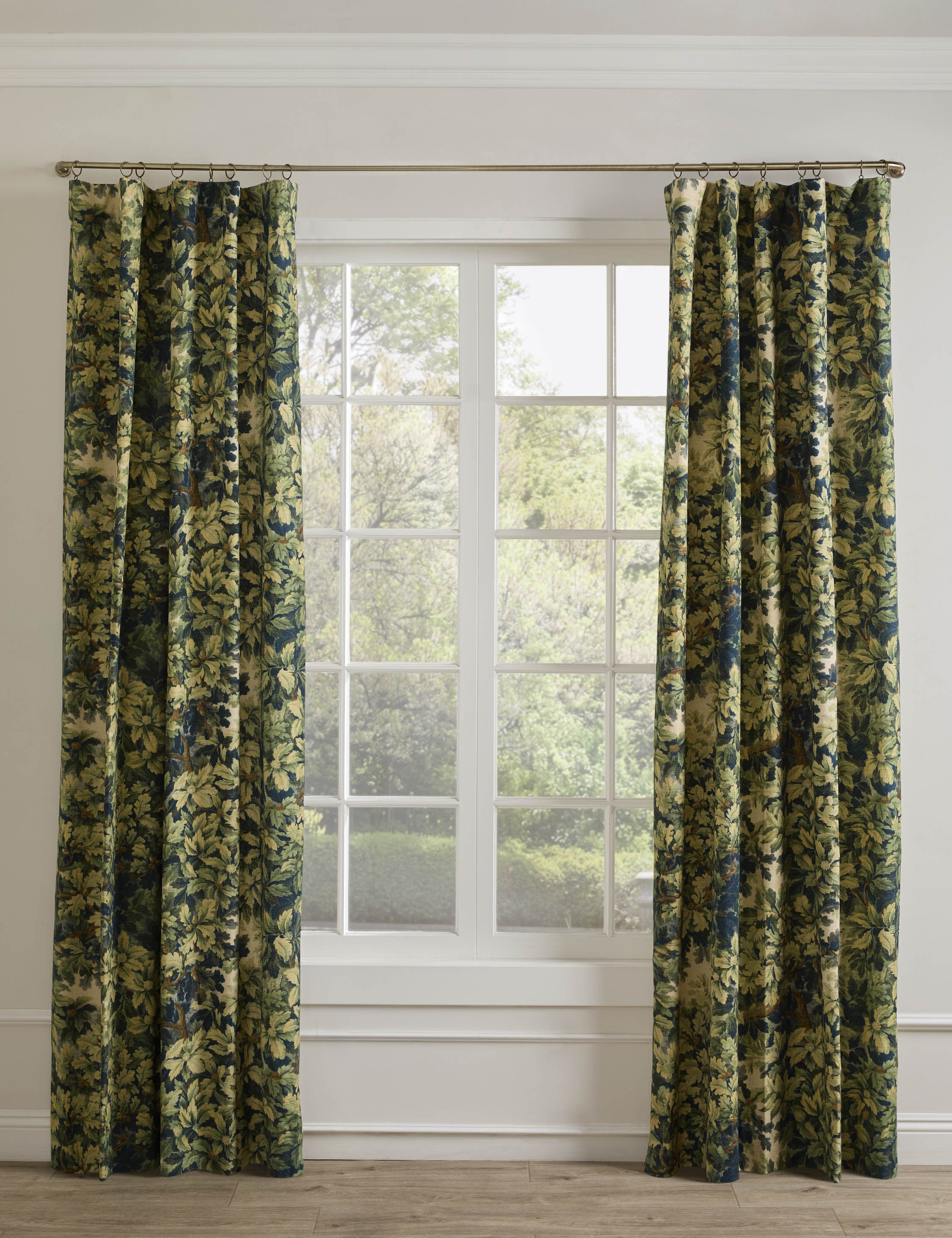 Lulu and Georgia Bois de Chene Curtain Panel by Scalamandre