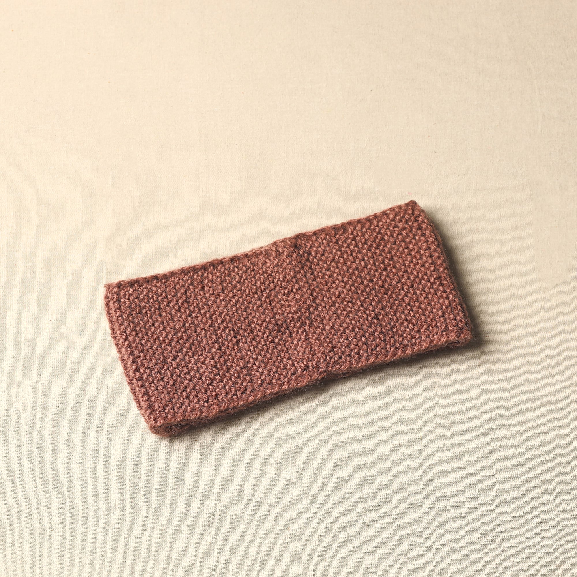 KILMORA Brown - Kumaun Hand Knitted Woolen Warm Headband 22