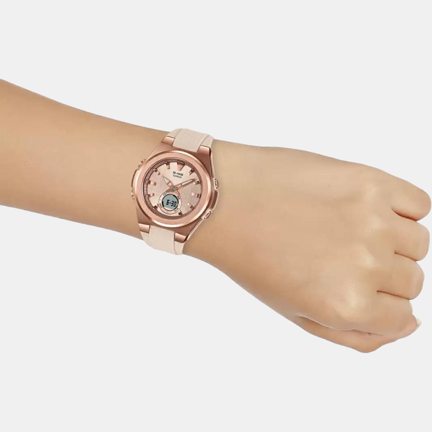 Casio Baby-G Women Quartz Rose Gold Dial Analog-Digital Resin Watch BX194 - view 7