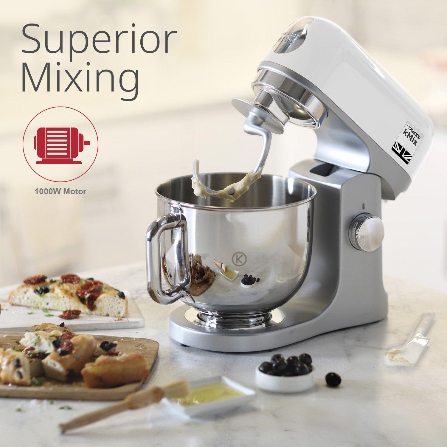 Orient Electric Kenwood kMix Stand Mixer for Kitchen | KMX750WH | 1000W | 5L Mixing Bowl | Metal Body | 1-Year Warranty | Free Installation - view 2