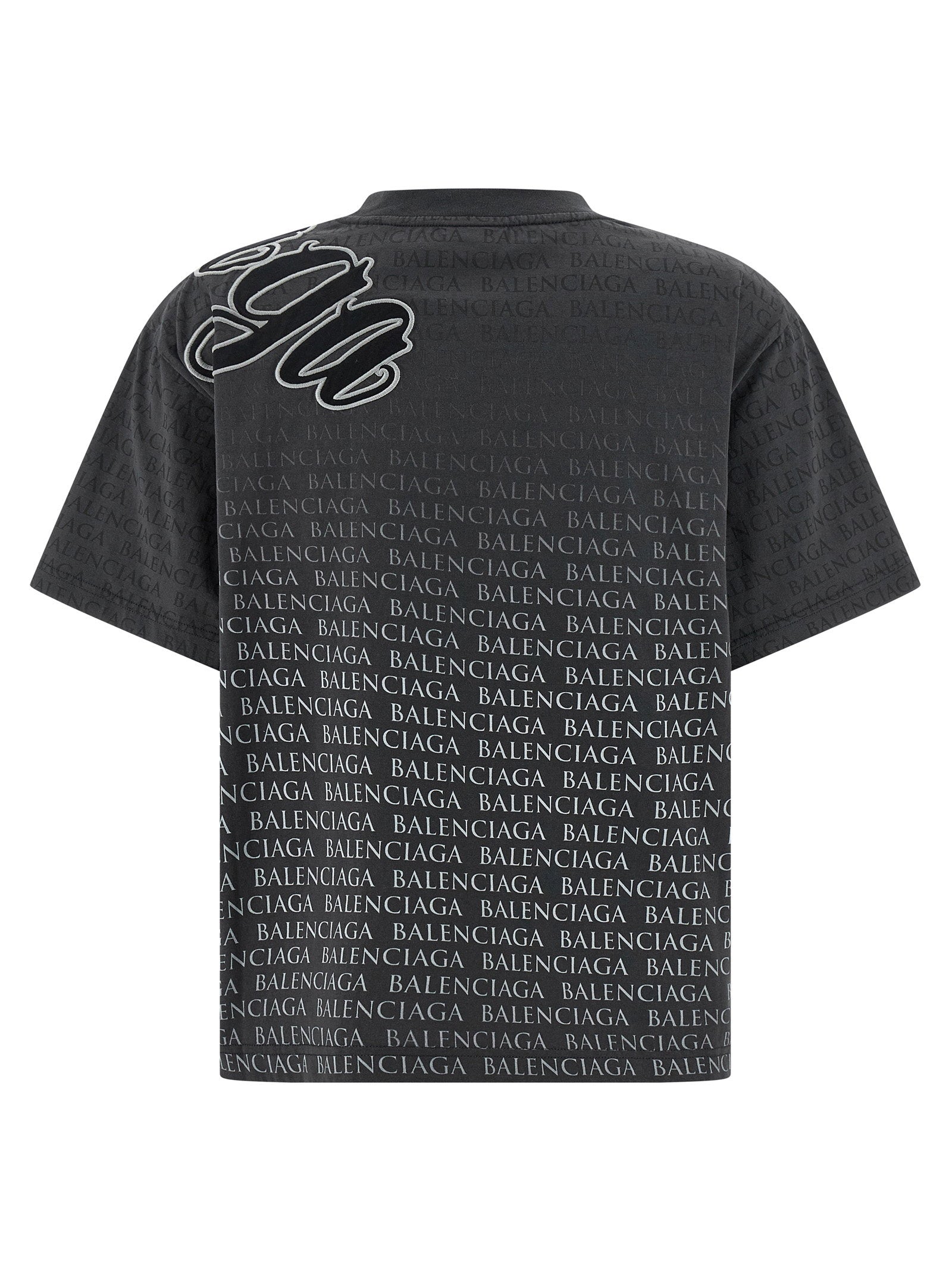 Balenciaga Cursive T-shirt – 100% cotton - view 2