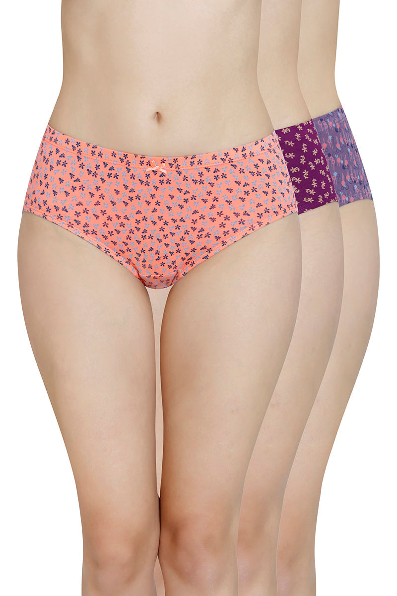 Amante Inner Elastic Waistband Hipster Panty (Pack of 3)