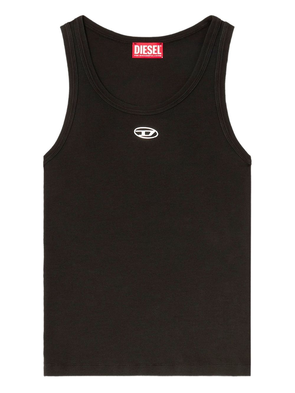 Diesel Logo cotton tank top – Elastane 6% Cotton 94%