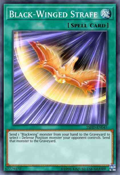 Yu-Gi-Oh! Black-Winged Strafe - TSHD-EN045 - Common - Unlimited