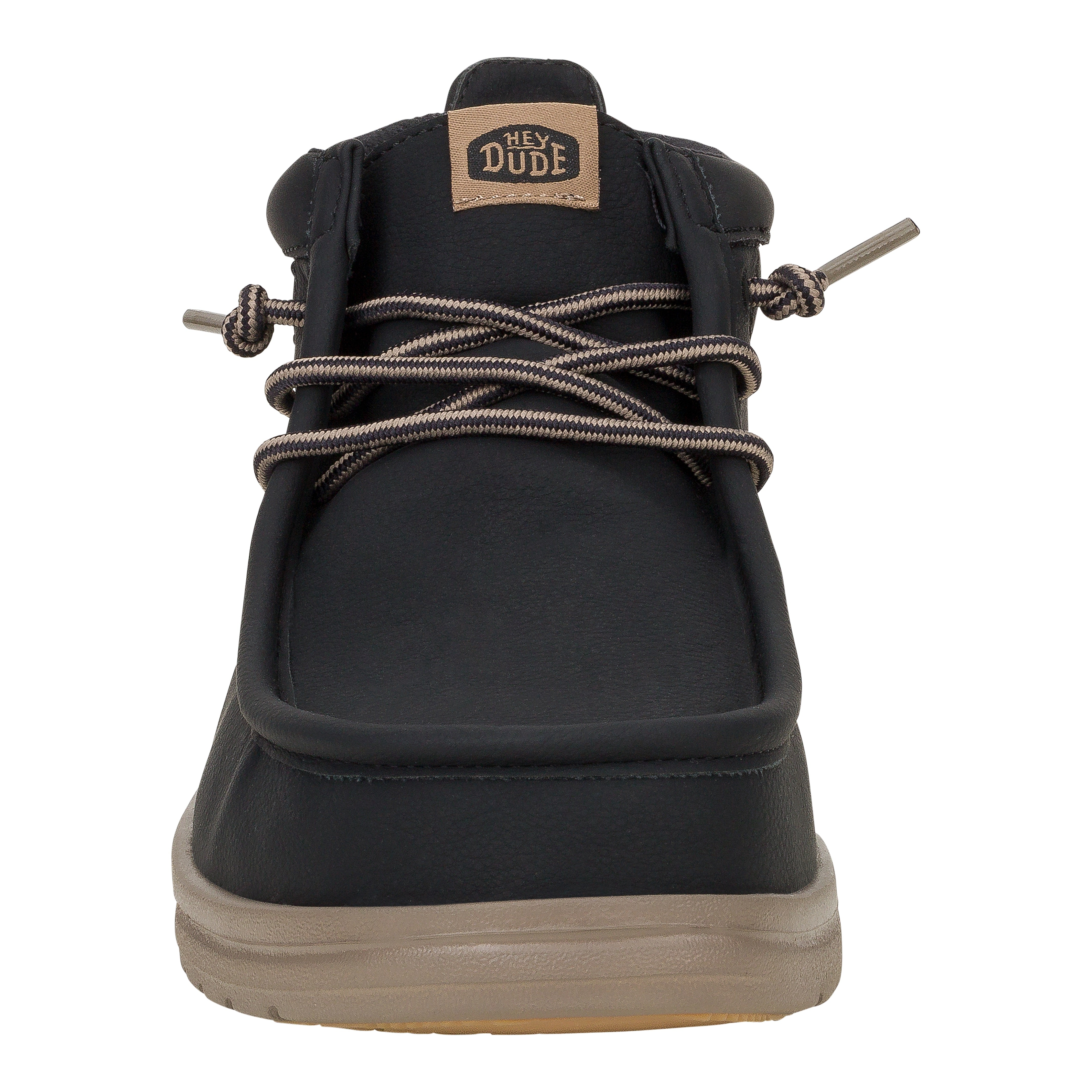 HEYDUDE shoes Wally Mid Gripr Classic - Black/Walnut - view 4