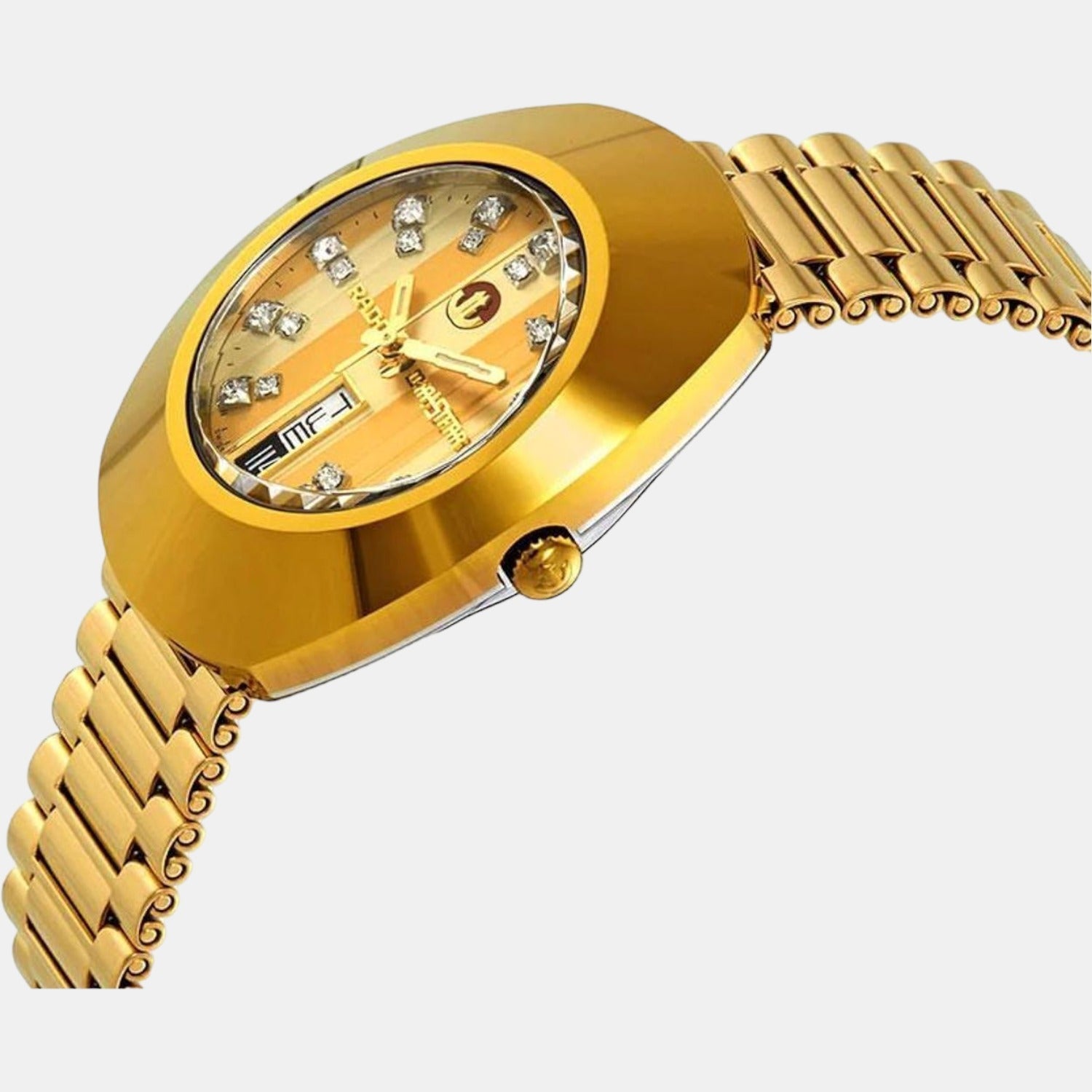 Rado Diastar Men Automatic Two Tone Dial Analog Stainless Steel Watch R12413803 - view 2