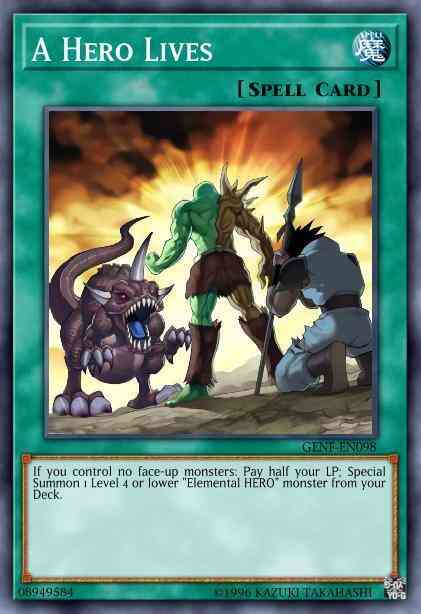 Yu-Gi-Oh! A Hero Lives - DUSA-EN087 - Ultra Rare - 1st Edition