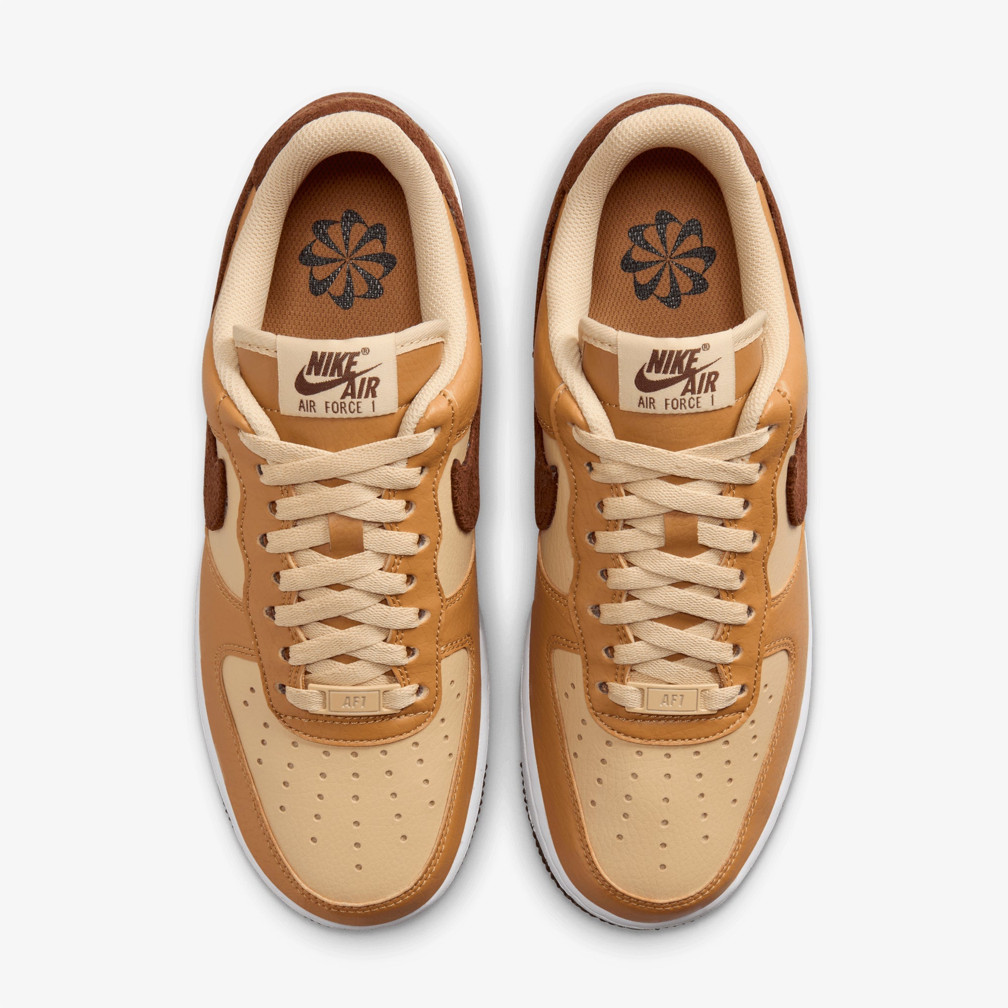 Nike | AIR FORCE 1 '07 { FLAX/CACAO WOW-SESAME-WHITE - view 2