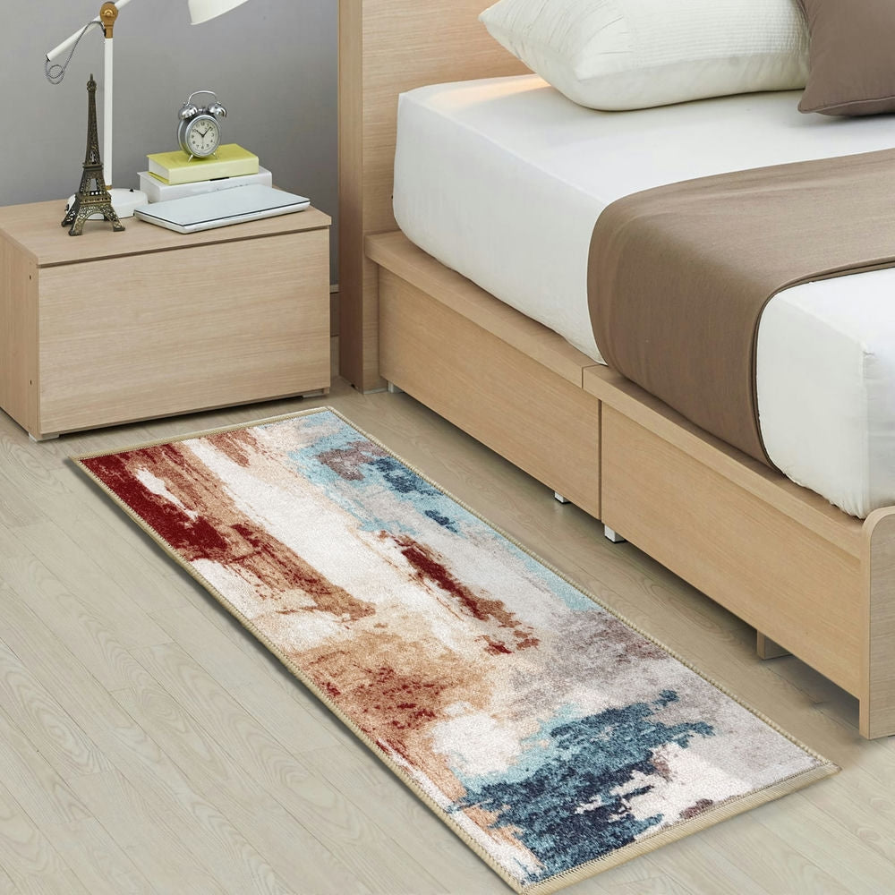 Urban Space Home Furnishing 3D Digital Printed Carpet, Bed Runner with Anti Slip Backing - DR1029 - view 6