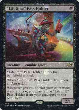 Lifetime pass holder – Magic "Lifetime" Pass Holder [365] [Unfinity] [Galaxy Foil]