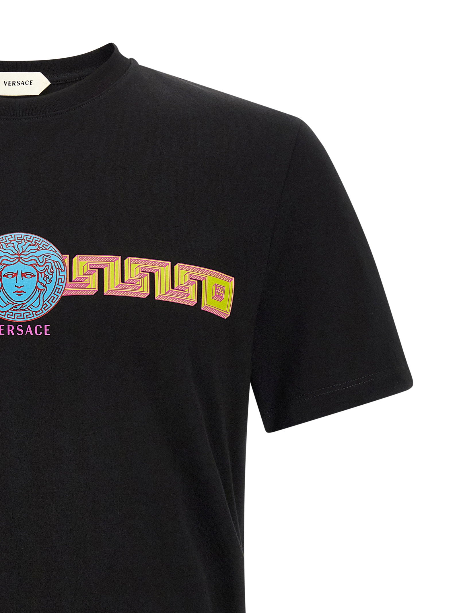 Versace Medusa Print Cotton T-shirt – 100% cotton - view 3