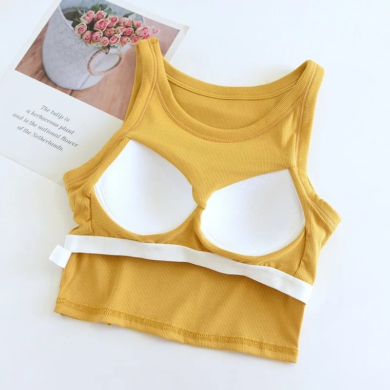 Alamode By Akanksha Amway Tank Tops with Inbuilt Bra - view 3